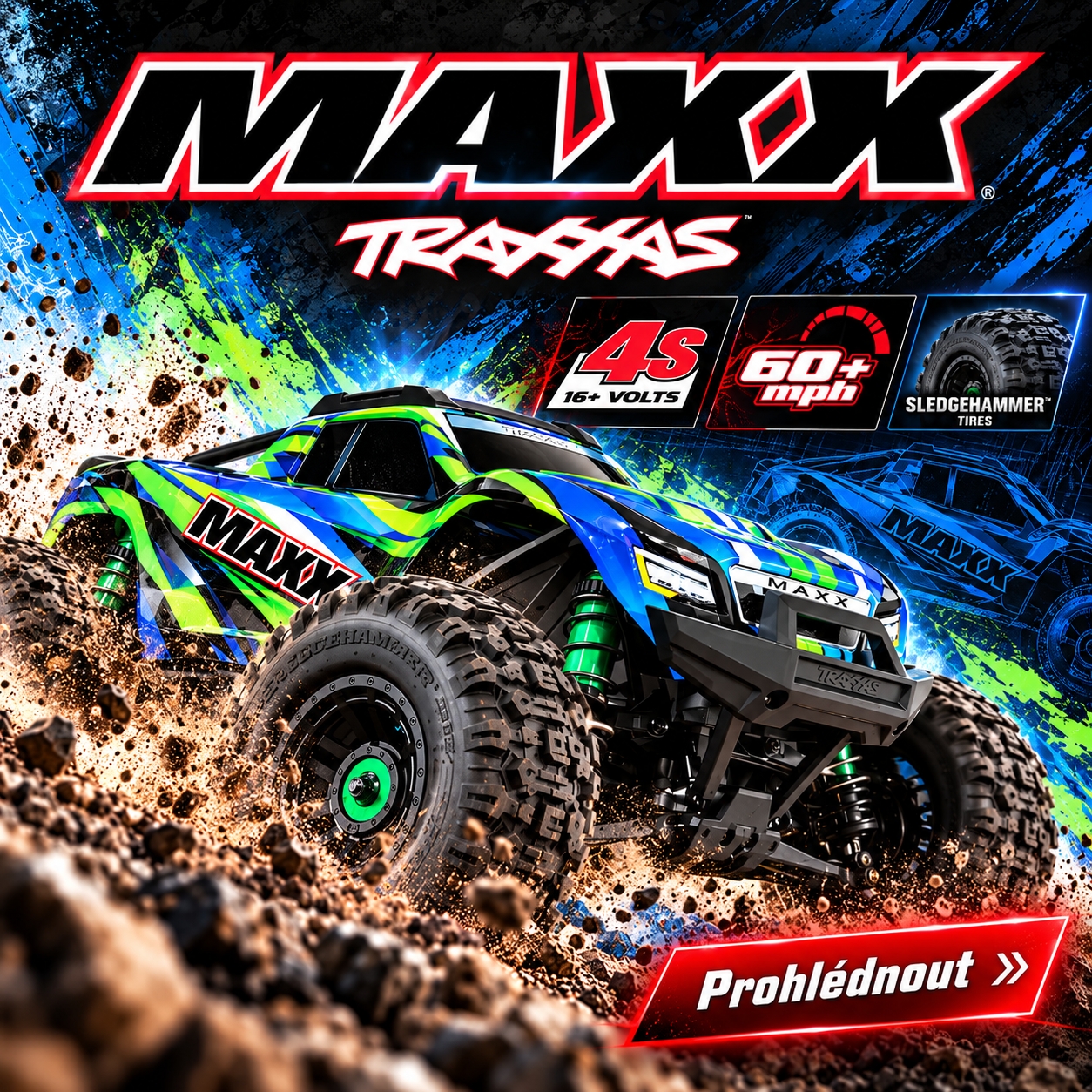 Traxxas Maxx 4WD RTR 1:8