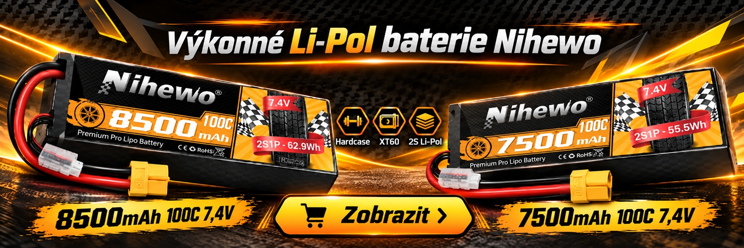 Baterie Li-Pol Nihewo 7500mAh 100C