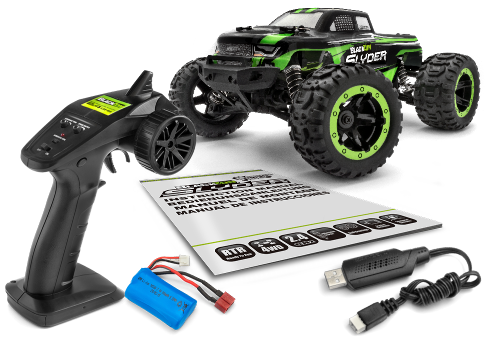 BlackZon Slyder MT 4WD RTR 1:16 – RC monster truck