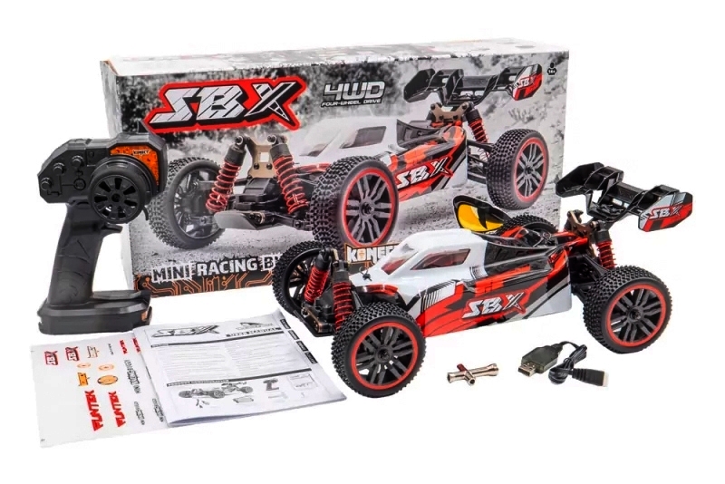 Funtek SBX Buggy XL – detail RC buggy a podvozku