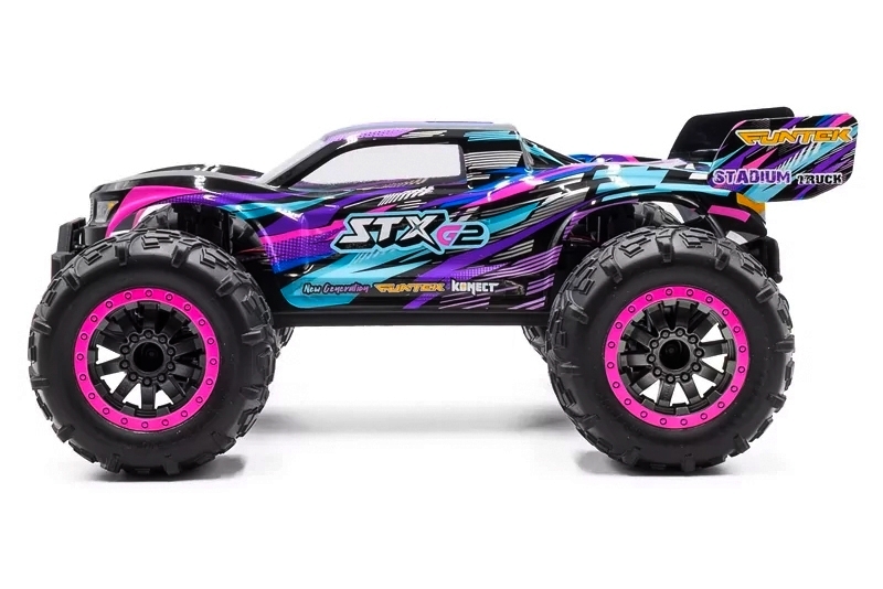 Funtek STX G2 Truggy podvozek a konstrukce