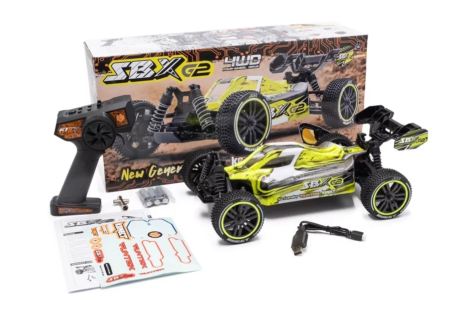 Funtek SBX Buggy G2 – RTR sada a obsah balení