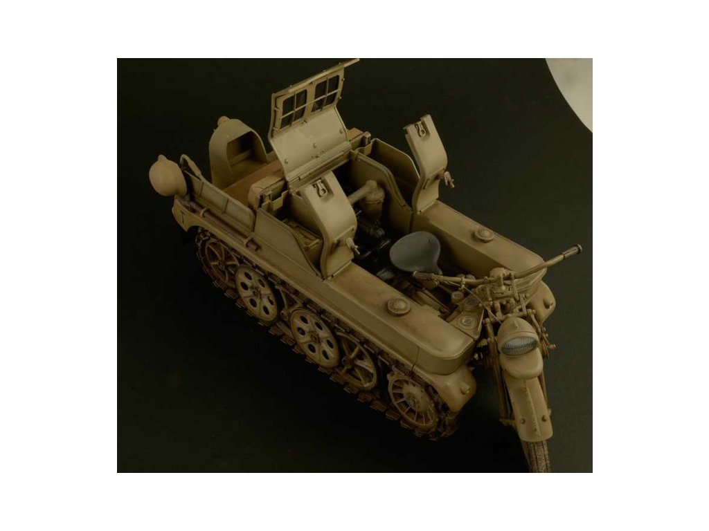 Tools Of Titans Italeri 1/9 NSU HK 101 Kettenkrad # 7404 Italeri Model Kits
