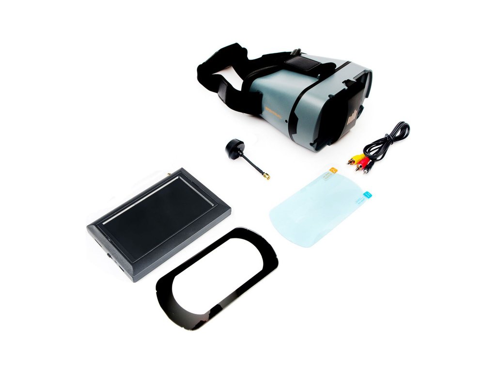 SPECTRUM FPV VIDEO MONITOR 4.3" s DVR a HEADSETEM