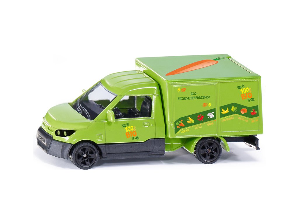 SIKU Super - auto pro přepravu BIO produktů s nálepkami, 1:50