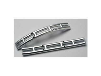 Traxxas - nárazník přední, zadní šedý