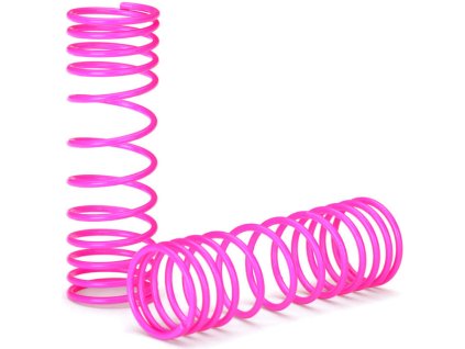 Traxxas - pružina předních tlumičů progresivní růžová (2)
