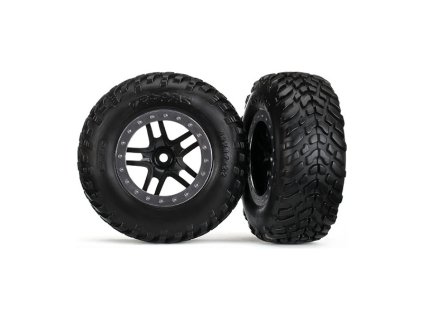 Kolo univ. 2.2/3.0" SCT Split-Spoke černé, S1 TSM