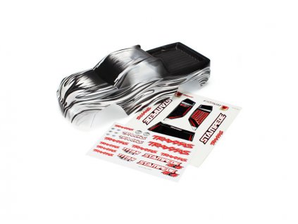 Stampede 4WD: Karosérie ProGrapix, samolepky