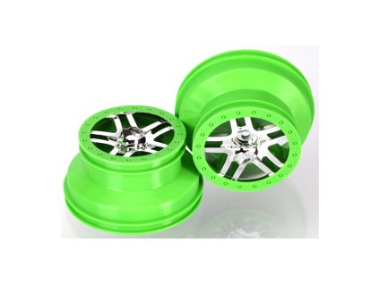 Disk kola univ. 2.2/3.0" SCT SS chrom/zelený (2)