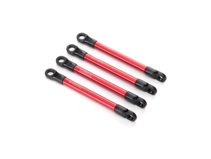 Traxxas - hliníkové táhlo stabilizátoru červené (4)