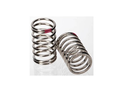 Pružina tlumiče GTR tuhost #2.77 růžová (2)