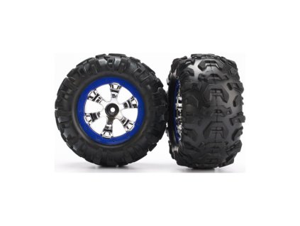 Kolo univ. Canyon 2.2", chromově modrý disk (2)