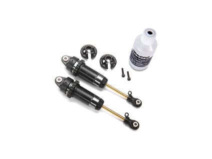 Traxxas - tlumič GTR xx-long hliník/teflon/TiN (2)
