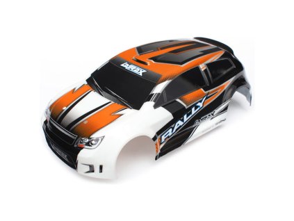 Rally 1:18 - Karosérie oranžová, samolepky