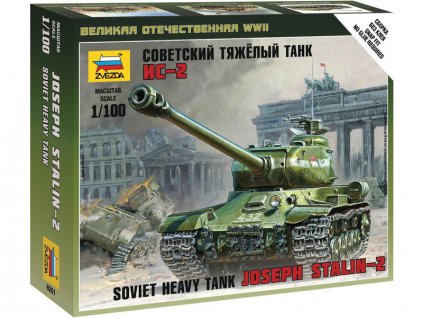 Zvezda Easy Kit IS-2 Stalin (1:100)