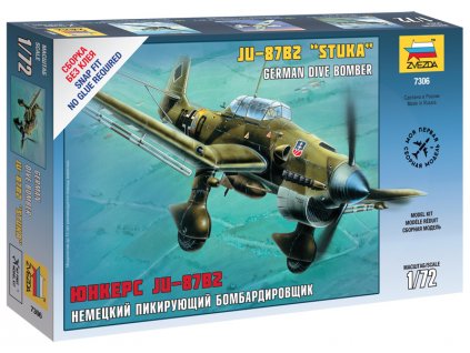 Zvezda Easy Kit Ju-87B2 Stuka (1:72)