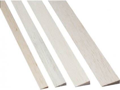 Krick Lišta odtoková balsa 6x20mm 1m