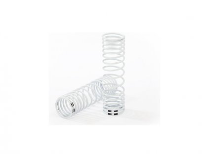 Traxxas: Pružina zadního tlumiče bílá (2)