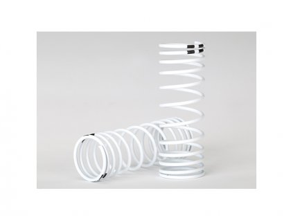 Traxxas: Pružina předního tlumiče bílá (2)