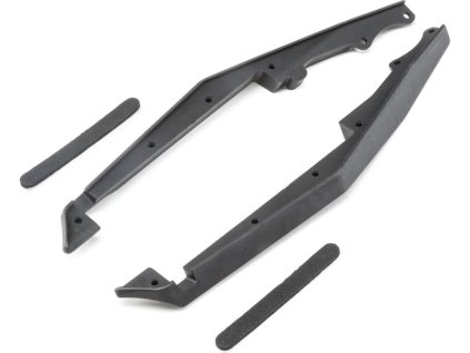 TLR 22 4.0: Ochranné díly šasi