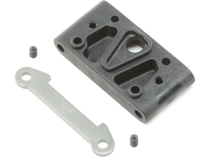 TLR 22 všechny: Základna přední nápravy se spojkou