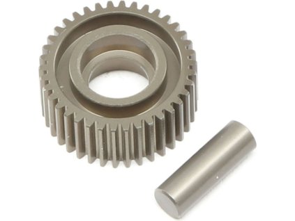 TLR 22 4.0: Hnací ozubené kolo s hřídelí hliník