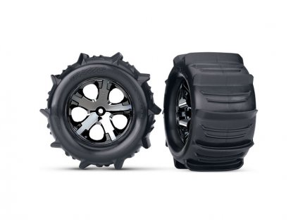 Kola 2.8" All-Start černý chrom / Paddle (2)