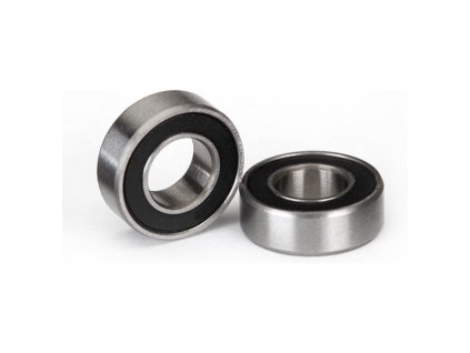 Traxxas ložisko 6x12x4mm s černým gumovým krytem (2)