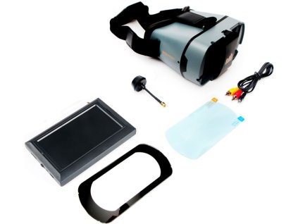 SPECTRUM FPV VIDEO MONITOR 4.3" s DVR a HEADSETEM
