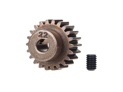 Traxxas pastorek 22T 48DP na hřídel 3.17mm