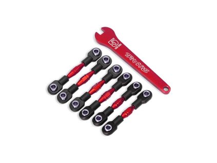 4-Tec 2.0: Hliníkové ojničky červené (sada)