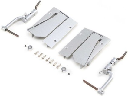 Texan AT-6 1.5m: Podvozkové nohy s dvířky