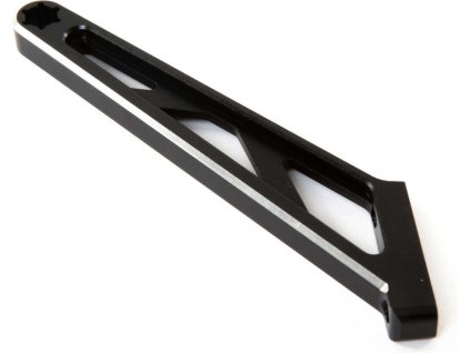 Losi DBXL-E: Příčka šasi zadní černá hliník