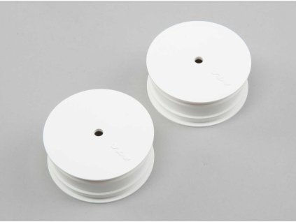 TLR 22 4.0: Disk přední Stiffezel 12mm bílá (2)