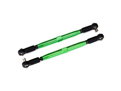 Traxxas ojničky hliníkové 157mm zelený elox (2)