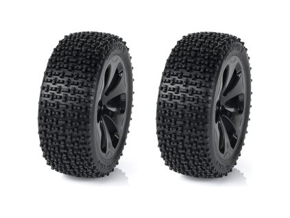 Medial Pro kolo 3.3" černé 12mm Hex, pneu Gravity M4 Super Soft (pár)