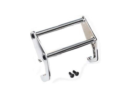 Traxxas Push bar, bumper (chrome) (fits #8069 bumper)