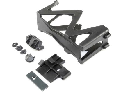 Super Baja Rey: Lože baterií, dvířka, zámek, EC5 panel