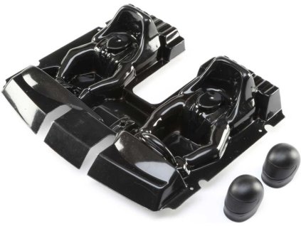 Losi Super Baja Rey: Interiér auta nenabarvený