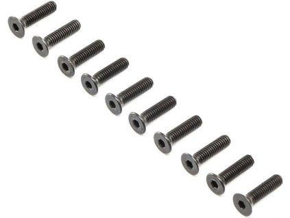 Losi Šroub Flat Head M4x16mm (10)