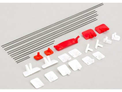 Micro Gee Bee R2 - vzpěry křídel