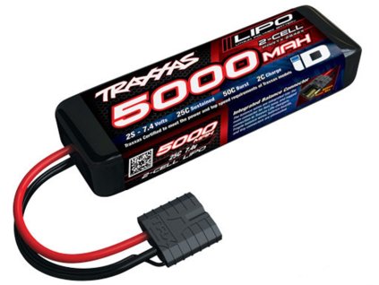 TRAXXAS ID LIPOL 5000mAh 25C 7.4V