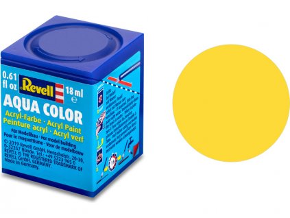Revell akrylová barva #15 matná žlutá 18ml