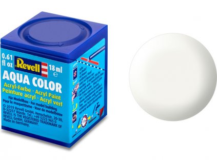 Revell akrylová barva #301 polomatná bílá 18ml