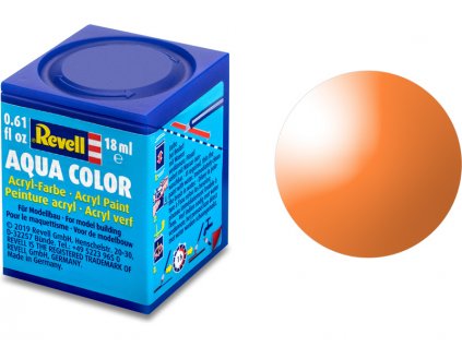 Revell akrylová barva #730 transparentní oranžová 18ml