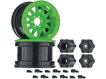 Axial AX31363 Disk 2.2" Method Beadlock IFD zelený (2)