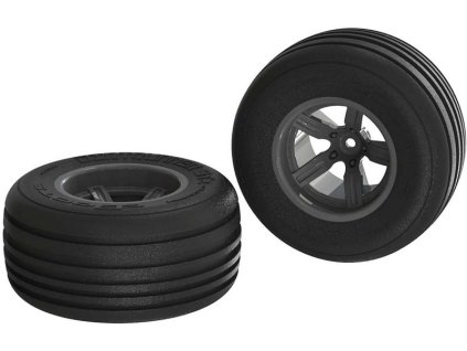 Arrma AR550040 Kolo přední Dirtrunner ST černé (2)
