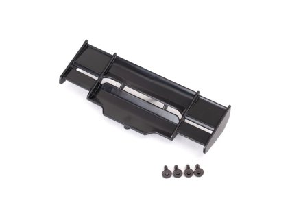 Traxxas křídlo černé: Rustler 4x4