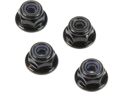 Arrma AR708001 Matice samojitná s přírubou 4mm (4)